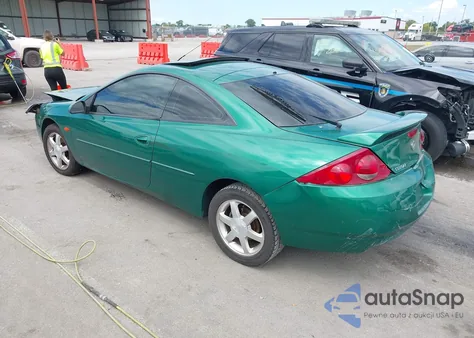 2002 Mercury Cougar V6 из США, поврежденный, VIN 1ZWHT61L925615280